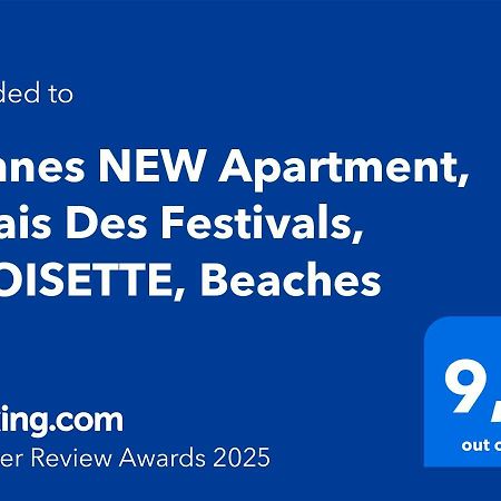Cannes New Apartment, Palais Des Festivals, Croisette, Beaches מראה חיצוני תמונה